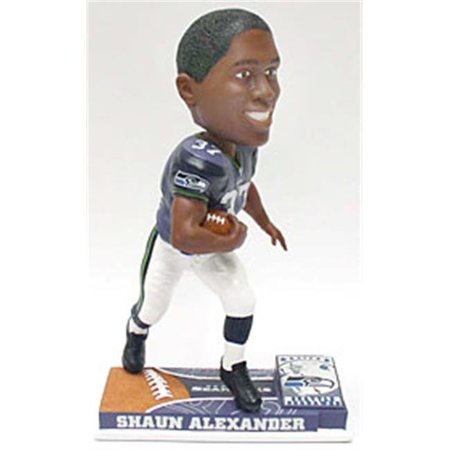 CISCO INDEPENDENT Seattle Seahawks Shaun Alexander Forever Collectibles On Field Bobblehead 8132963906